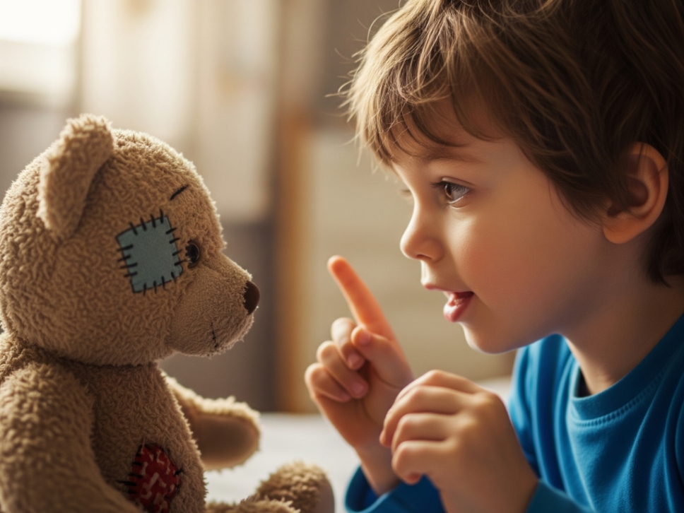 صحبت کردن کودک با اشیا؛ طبیعی یا نشانه اختلال؟
