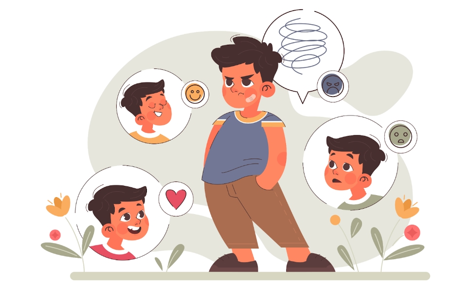 نکات مهم بازی های تقویت هوش هیجانی کودک برای والدین