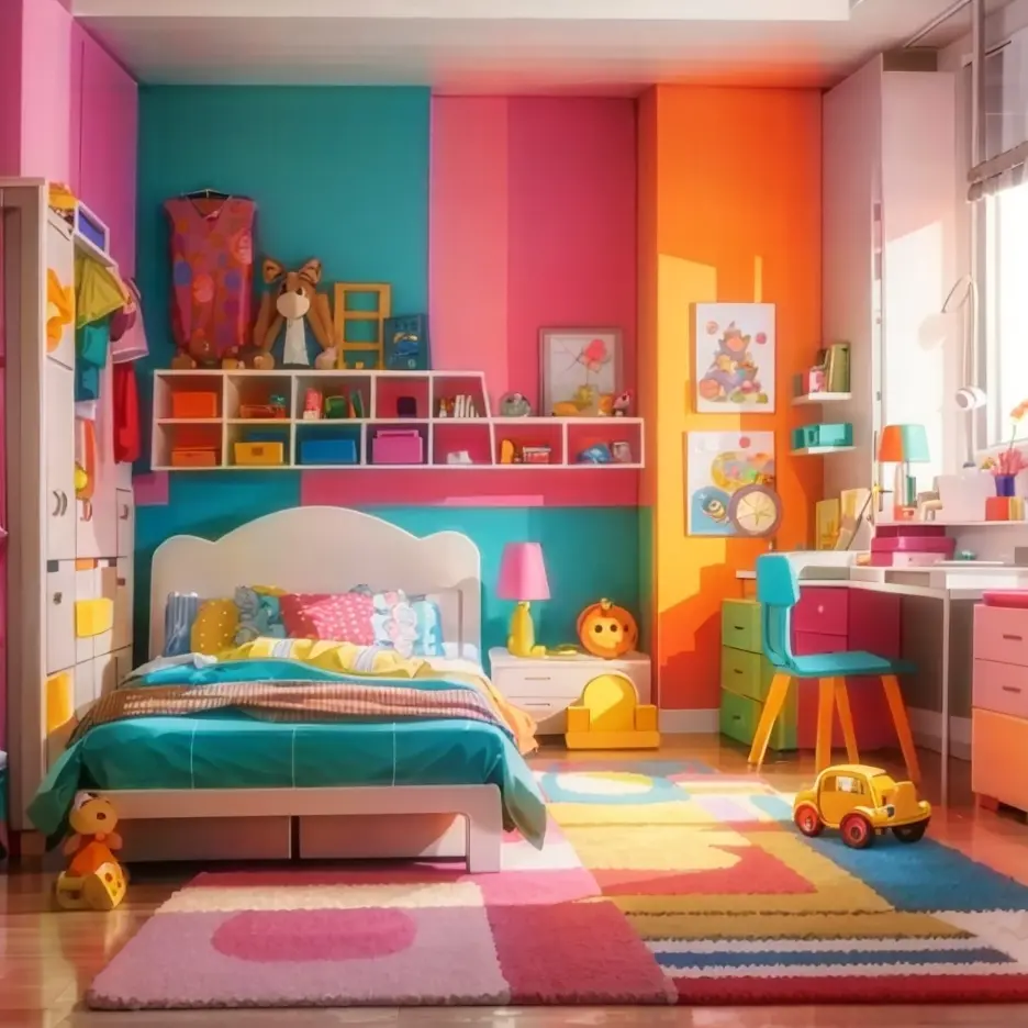 روانشناسی رنگ در محیط کودک
