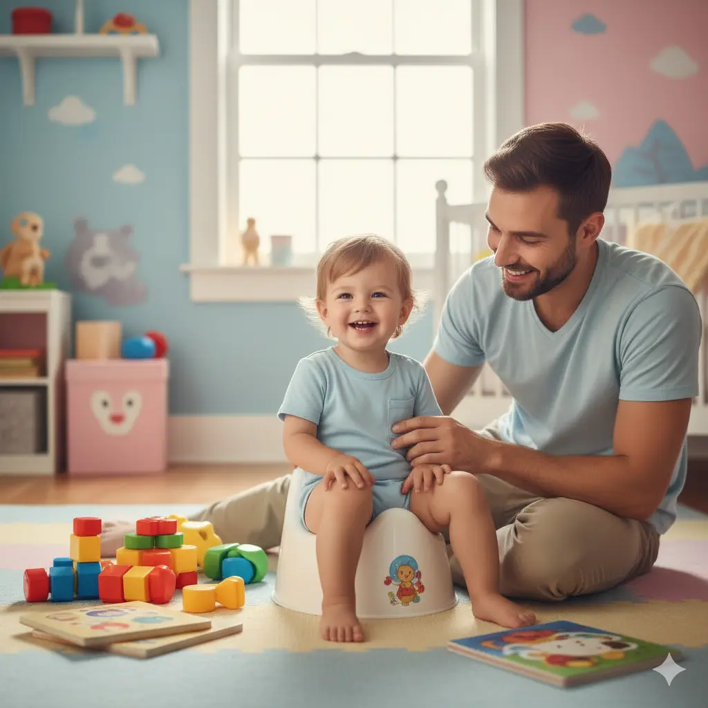 پوشک گرفتن کودک