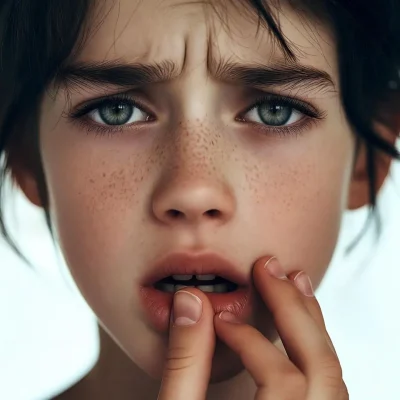 اختلال کندن پوست لب